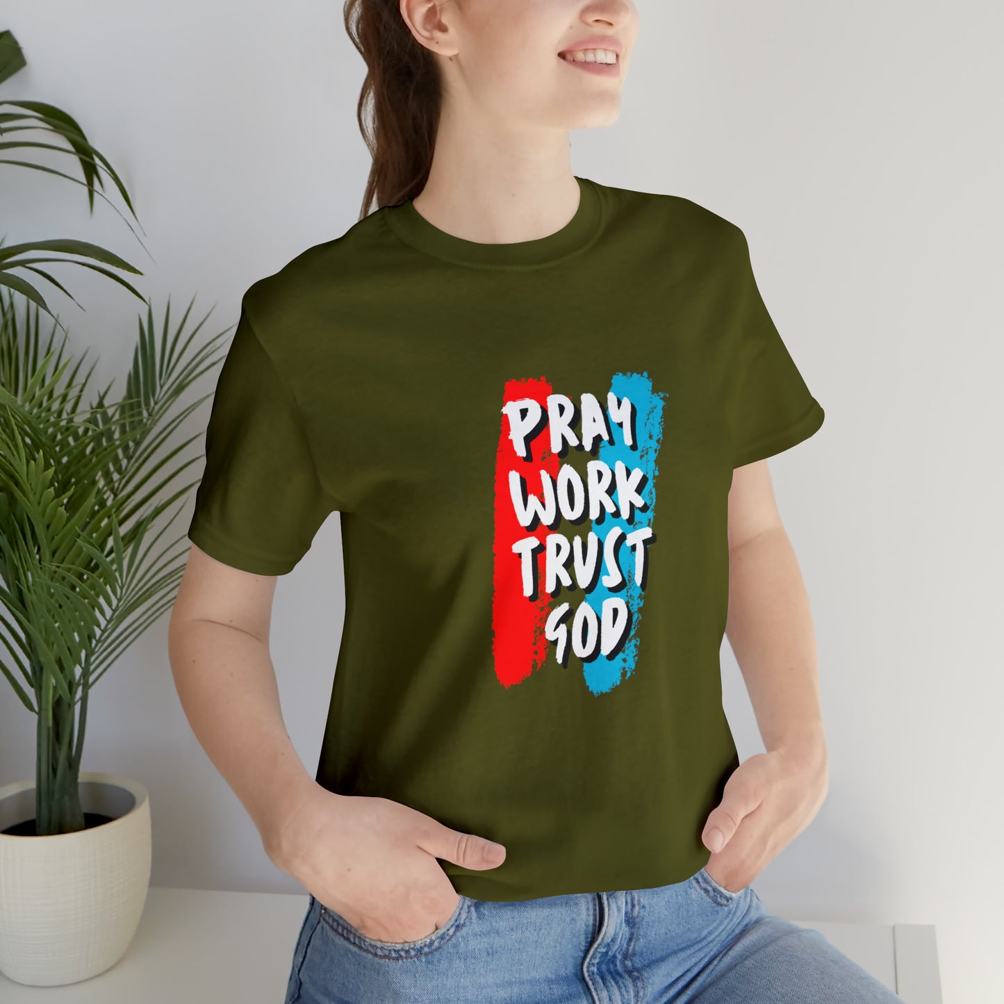 Pray Trust God Unisex T-shirt